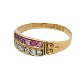 Diamond & Ruby Gypsy Ring