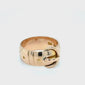 Rose Gold Buckle Ring