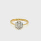 Diamond Daisy Ring