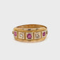 Ruby & Diamond Gypsy Ring