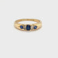 Sapphire & Diamond Ring