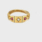Diamond & Ruby Gypsy Ring