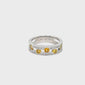 Diamond & Yellow Sapphire Ring