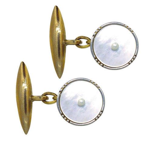 Mother of Pearl Cuff Links