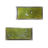 green marble cuff links
