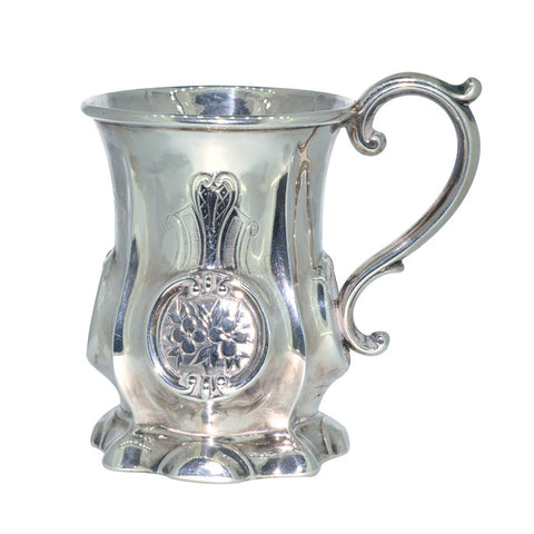 Antique Silver Christening Cup