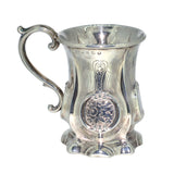 antique christening cup