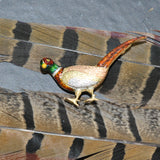 Victorian Pheasant Brooch