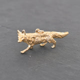Gold Fox Pendant