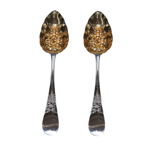 Silver Fruit Spoons