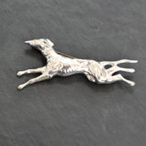 silver greyhound brooch