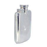 1920s silver hip flask