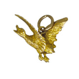 gold bird charm