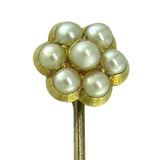 Pearl Cluster Tie Pin