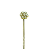 Pearl Cluster Tie Pin