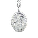 vintage silver locket