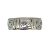 Silver 'MIZPAH' Ring
