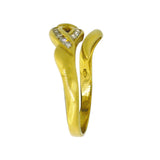 Diamond Ring & Sapphire 'Snake' Ring