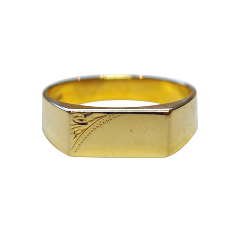 Gold Signet Ring