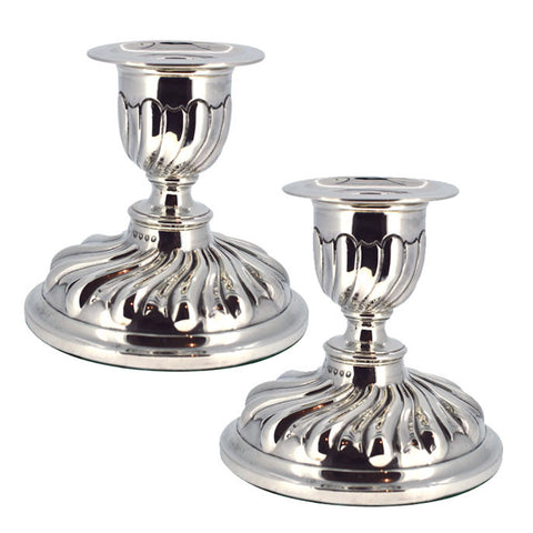 Antique Silver Candlesticks