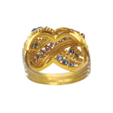 Ruby & Sapphire Dress Ring