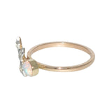 Opal & Diamond Ring