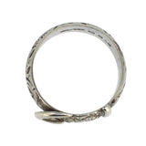 Silver Buckle Ring