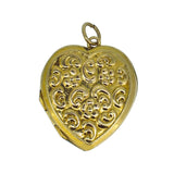 vintage heart locket