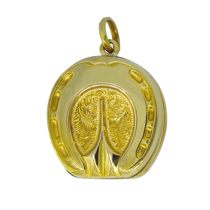 antique gold locket