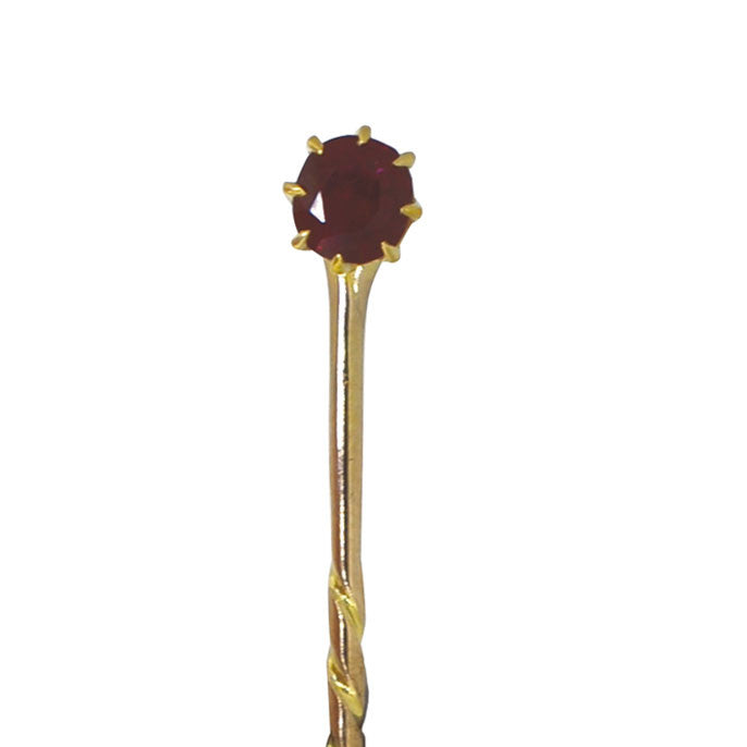 Ruby Tie Pin