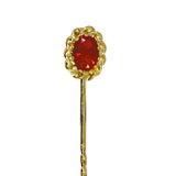 Fire Opal Tie Pin