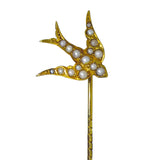 Pearl Bird Tie Pin