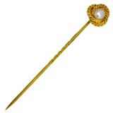 Victorian Rope Knot Tie Pin