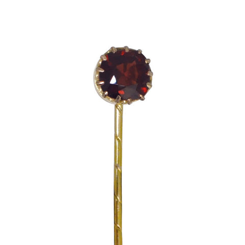 Garnet Tie Pin