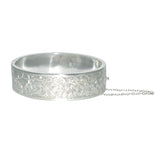 Silver Engraved Bangle