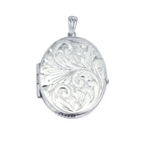 vintage silver locket