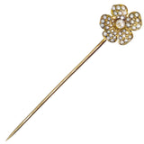 Pearl Flower Stick Pin