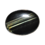 tigers eye brooch