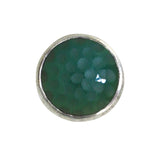 Silver & Chalcedony Thimble
