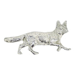 Silver Fox Brooch