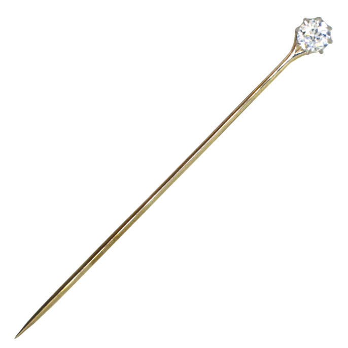 Fancy Diamond Tie Pin