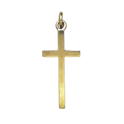 Gold Cross Charm