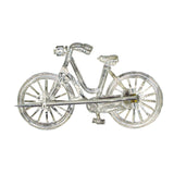 Silver Bike Brooch