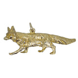 Gold Fox Pendant