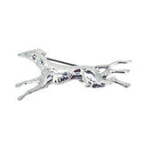 silver greyhound brooch