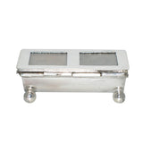 antique silver stamp box
