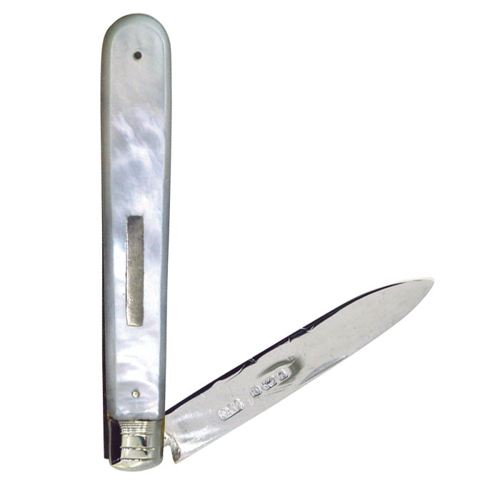vintage silver fruit knife