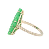 Carved Jade Ring