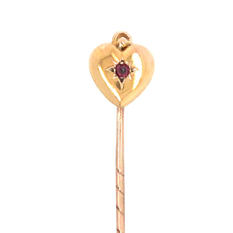 Heart Tie Pin