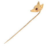 Fox Head Stick Pin